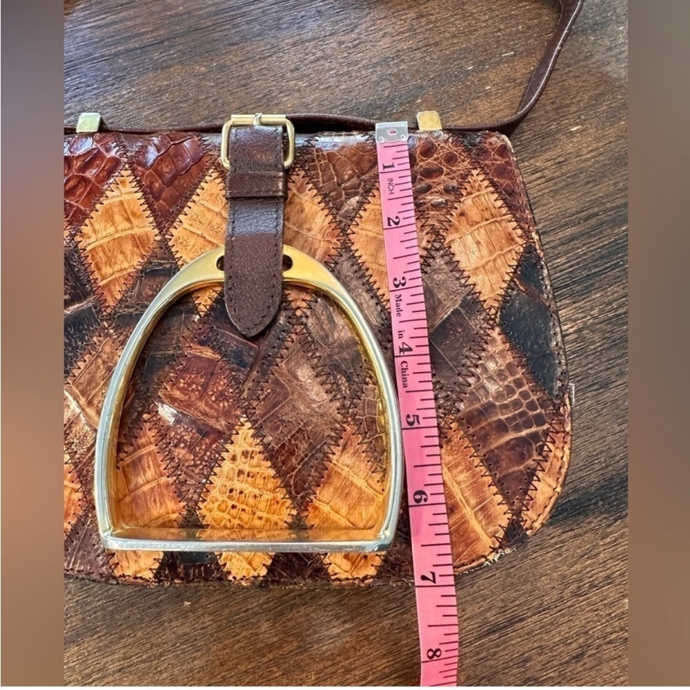 **RARE** 1950's-1960's Gator/Crocodile Handbag by
Elysardo Madrid Mallorca Spain - Picture 10 of 10